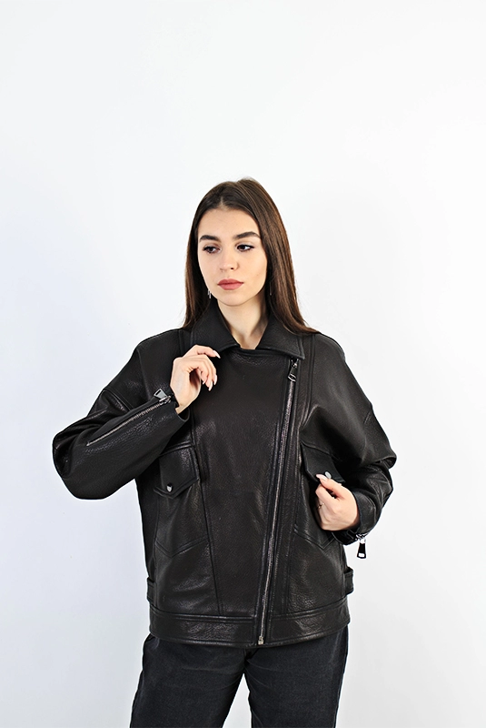Over-size косуха (чёрный цвет) купить в интернет-магазине, цена
